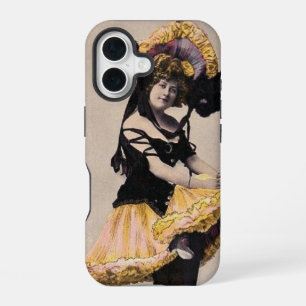 Vintage Cancan Frau iPhone 16 Hülle