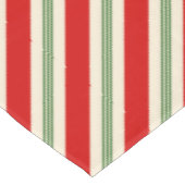 Vintage Candy Cane Streifen Tischdecke (Schrägansicht)