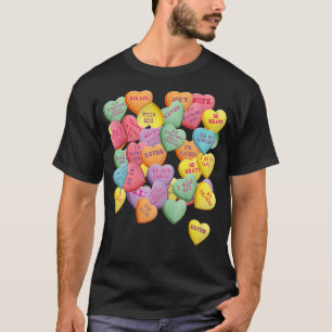 Vintage Candy Conversation Hearts for Anti Valenti T-Shirt