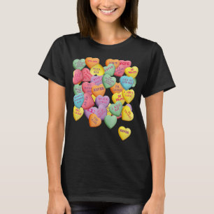 Vintage Candy Conversation Hearts for Anti Valenti T-Shirt