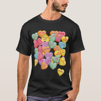 Vintage Candy Conversation Hört für Anti Valenti T-Shirt