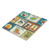 Vintage canned goods-Labels Fliese (Seite)