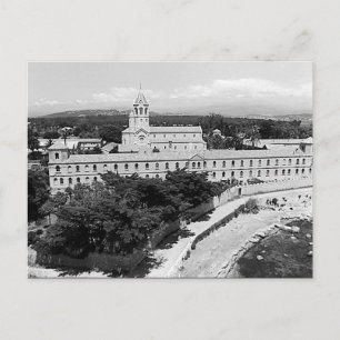 Vintage Cannes Inselkloster Saint-Honorat Postkarte