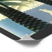 Vintage Cannes-Reisewerbung Poster (Ecke)