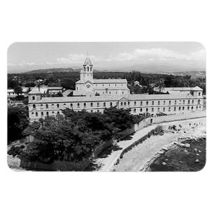 Vintage Cannes Saint-Honorat Inselkloster Magnet