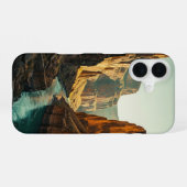 Vintage-Canyonschlucht iPhone 16 Hülle (Rückseite (Horizontal))