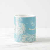 Vintage Cape Cod Map Kaffeetasse (Mittel)
