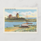 Vintage Cape Cod Massachusetts Szene Postkarte (Vorderseite)