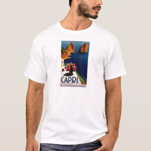 Vintage Capri Italien Reise T-Shirt