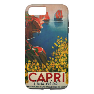 Vintage Capri L'Isola del Sole Italien Case-Mate iPhone Hülle