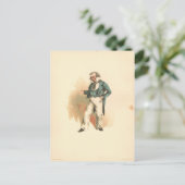 Vintage Captain Cuttle Dombey & Son Postkarte (Stehend Vorderseite)