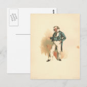 Vintage Captain Cuttle Dombey & Son Postkarte (Vorne/Hinten)
