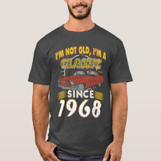 Vintage car 1968 vintage birthday present vintage T-Shirt