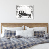 Vintage Car 4 Leinwanddruck (Insitu (Schlafzimmer))