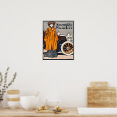 Vintage Car Advertising Poster (Küche)