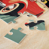 Vintage Car Alte Freunde sind die Besten Puzzle (Seite)
