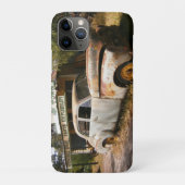 Vintage Car and Garage, Case Mate iPhone Case (Rückseite)