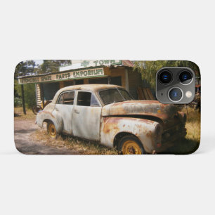 Vintage Car And Garage, Case-Mate iPhone-Hülle iPhone Hülle