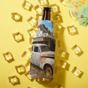 Vintage Car and Garage, Flasche Cooler Flaschenkühler