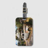 Vintage Car and Garage, Gepäckmarke Gepäckanhänger (Vorderseite Vertikal)