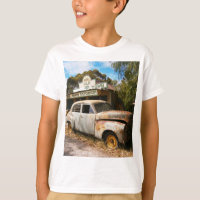 Vintage Car and Garage, Jungs Tshirt