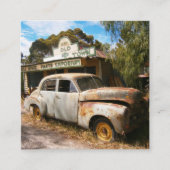 Vintage Car and Garage, Visitenkarte (Vorderseite)