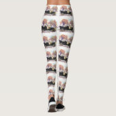 Vintage Car Art Leggings (Rückseite)