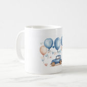 Vintage Car Babydusche Kaffeetasse (Vorderseite Links)