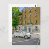 Vintage Car, Belgravia, London Postcard Postkarte (Vorne/Hinten)