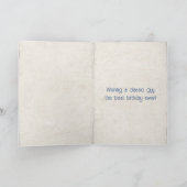 Vintage Car Birthday Karte (Innenseite)