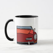Vintage Car Birthday Tasse (Links)