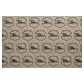 Vintage Car Burlap Stoff (Fat Quarter (45,7 x 55,9 cm))