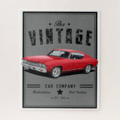Vintage Car Chevelle Puzzle (Vertikal)