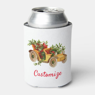 Vintage Car Christmas Mistletoe Thunder_Cove   Dosenkühler