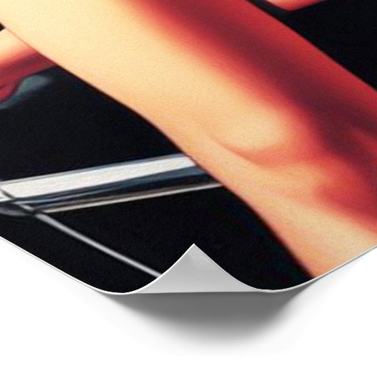 Vintage Car Classic Button Up Poster (Ecke)