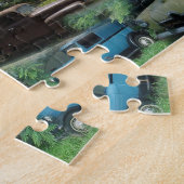 Vintage Car Collage Puzzle (Seite)
