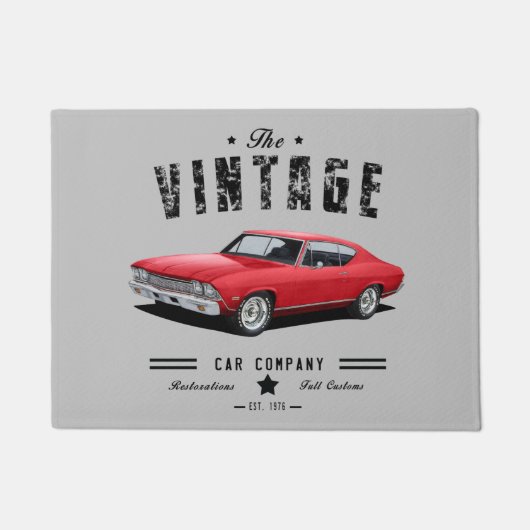 Vintage Car Company Chevelle Fußmatte (Vorderseite)