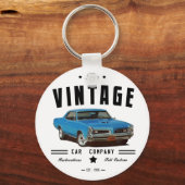 Vintage Car Company GTO Schlüsselanhänger (Vorderseite)