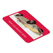 Vintage Car Custom Magnet (Rechte Seite)