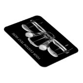 Vintage Car Custom Magnet (Rechte Seite)