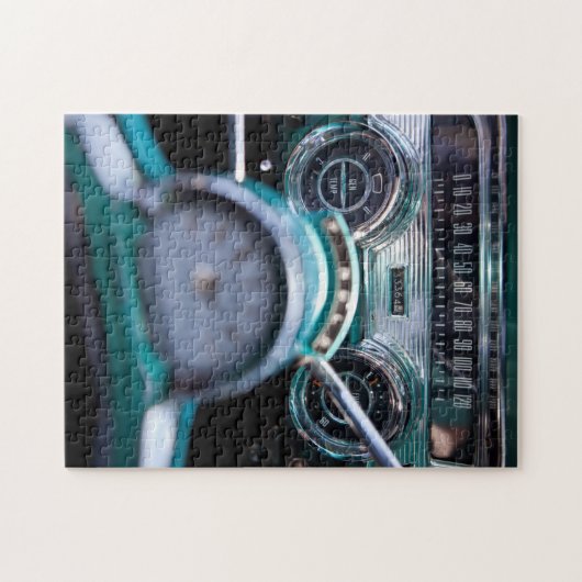 Vintage Car Dash Puzzle (Horizontal)