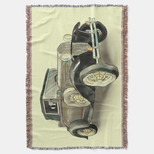 Vintage Car Decke (Vorderseite Vertikal)