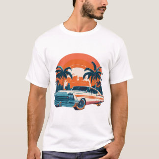 Vintage Car Design T-Shirt