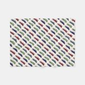 Vintage Car Fleece Decke (Vorderseite (Horizontal))
