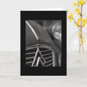 Vintage car greetings card | Citroen 2cv | French Karte (Gelbe Blume)