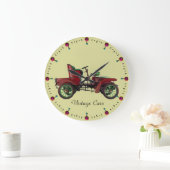VINTAGE CAR GROßE WANDUHR (Zuhause)