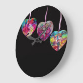 VINTAGE CAR GROßE WANDUHR (Winkel)