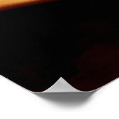 Vintage Car Headlight – Retro Automotive Glow Poster (Ecke)