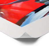 Vintage Car Hood Ornamente Poster (Ecke)