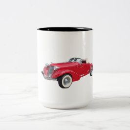 Vintage Car Kaffee Tasse